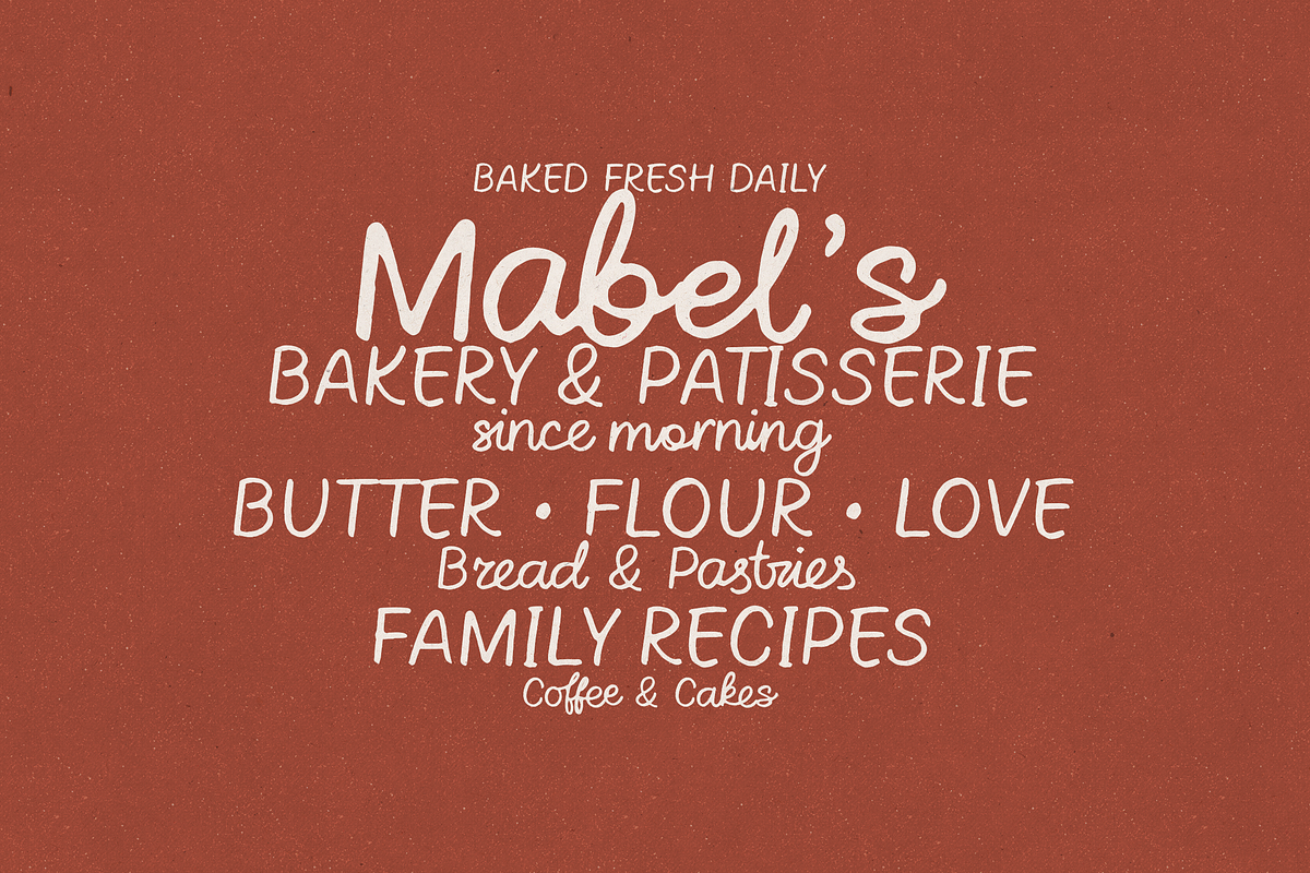 Newstalgia - Handwritten Font Script, a Handwritten Font by VP Fonts (Photo 8 of 21)