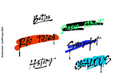 Vecthorized - Graffiti Type, a Symbol Font by NuType (Thumbnail 9 of 10)