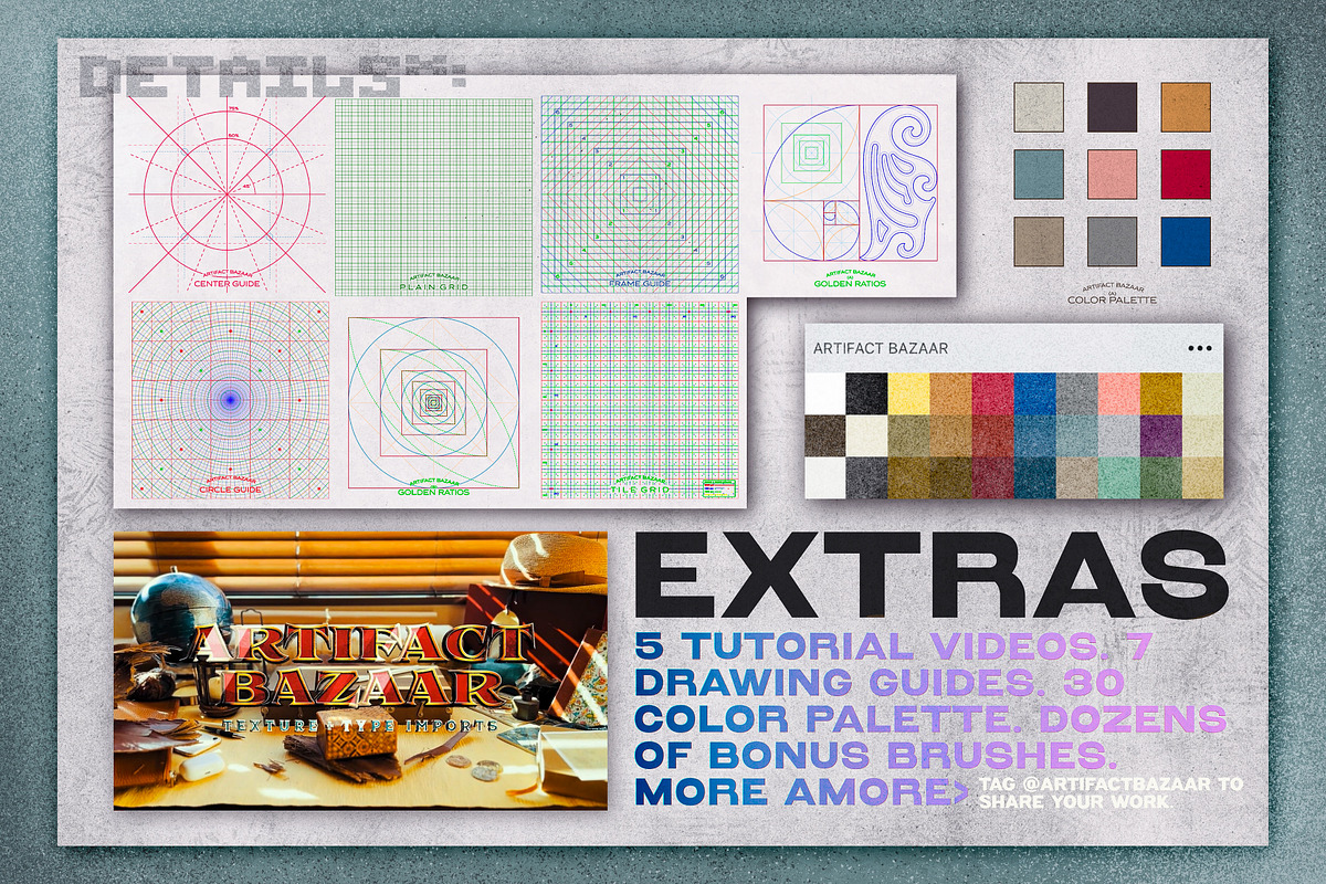 The Artifact Texture Brush Studio, a Brush Add-On by Artifact Bazaar (Photo 18 of 19)