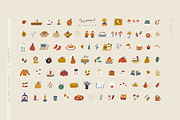 Golden Autumn | Map & Card Creator, a Decorative Illustration by Olia (Thumbnail 2 of 18)
