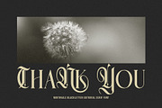 Northvale Blackletter Serif Font, a Blackletter Font by Heinzel Std (Thumbnail 10 of 10)