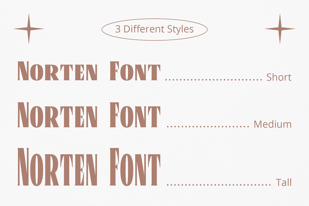 Norten – Serif Typeface, a Serif Font by Craft Supply Co. (Photo 3 of 8)