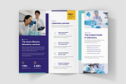 Laboratory Brochure Trifold Template, a Brochure Template by artbart (Thumbnail 4 of 9)