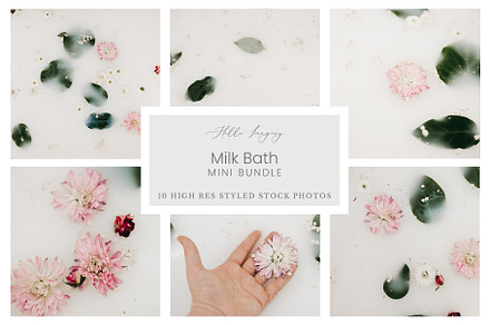 Milk Bath Mini Styled Stock Bundle