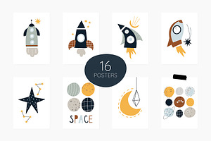 Space World. Collection For Kids