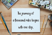 Simple Farmhouse | Script Font, a Script Font by Scratchones (Thumbnail 4 of 8)