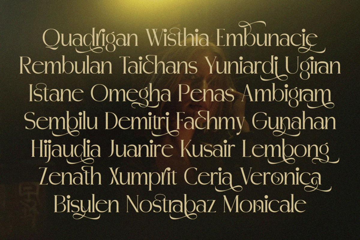 Madhik Bagimar — Elegant Luxury Font, a Serif Font by Enxyclo Studio (Photo 10 of 21)