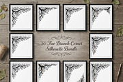 50 Tree Branch Corner Silhouette, a Decorative Illustration by Amazin_art (Thumbnail 1 of 27)