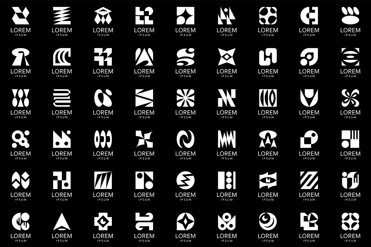 Abstract logos collection, a Graphic by NataliiaVolyk (Photo 4 of 4)