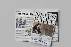 Newspaper Mockup