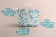 Cosmetic bag mockup, a Product Mockup by ⚞ Kind Illustration ⚟ (Thumbnail 2 of 6)