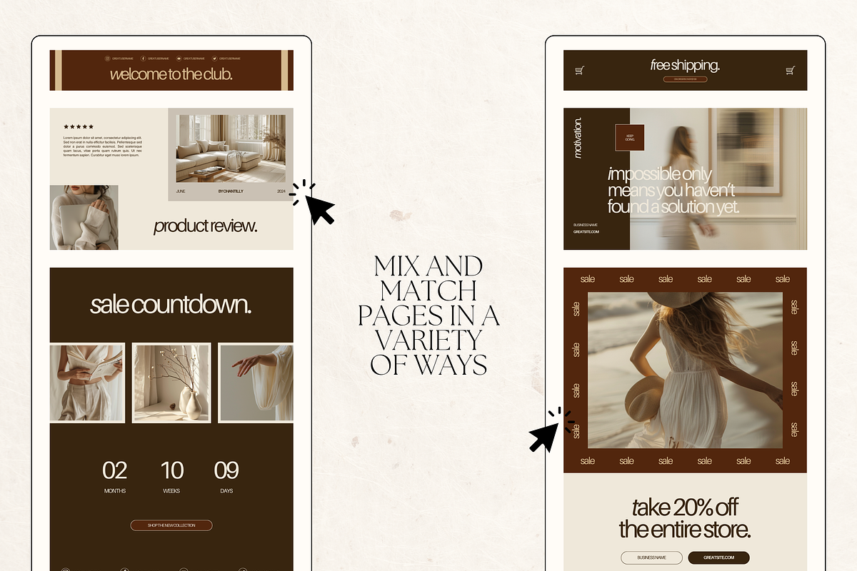 Email Marketing Newsletter Template, an Email Template by Branding Babe Co. (Photo 7 of 9)