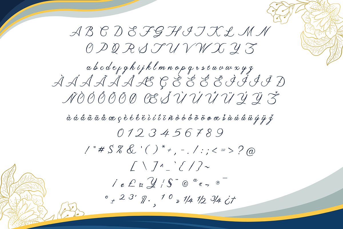 Gidya – Calligraphy Font, a Script Font by NDNL Studio (Photo 6 of 6)