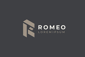 Geometric letter R logo template., a Branding & Logo Template by lettett
