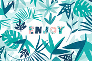 Abstract Leaves Designer Pack, a Texture Illustration by FourLeafLover (Thumbnail 16 of 16)