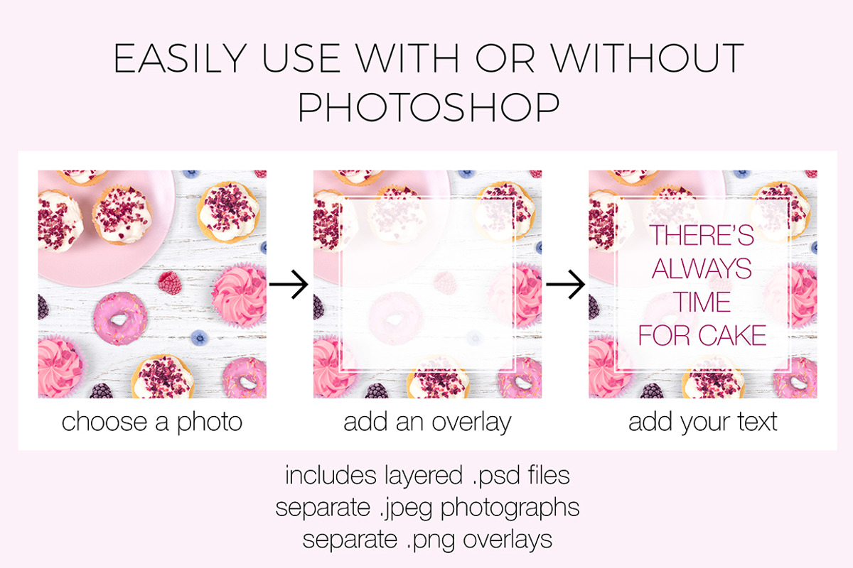 Social Media Pack - Sweet Treats, a Social Media Template by Pixomize (Photo 5 of 7)