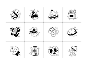 Biscuits Doodle Set, a Duotone Icon by Vectors Market (Thumbnail 10 of 12)