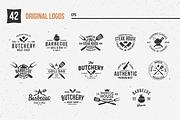 Vintage Food business logo set, a Branding & Logo Template by DenysHolovatiuk (Thumbnail 6 of 13)
