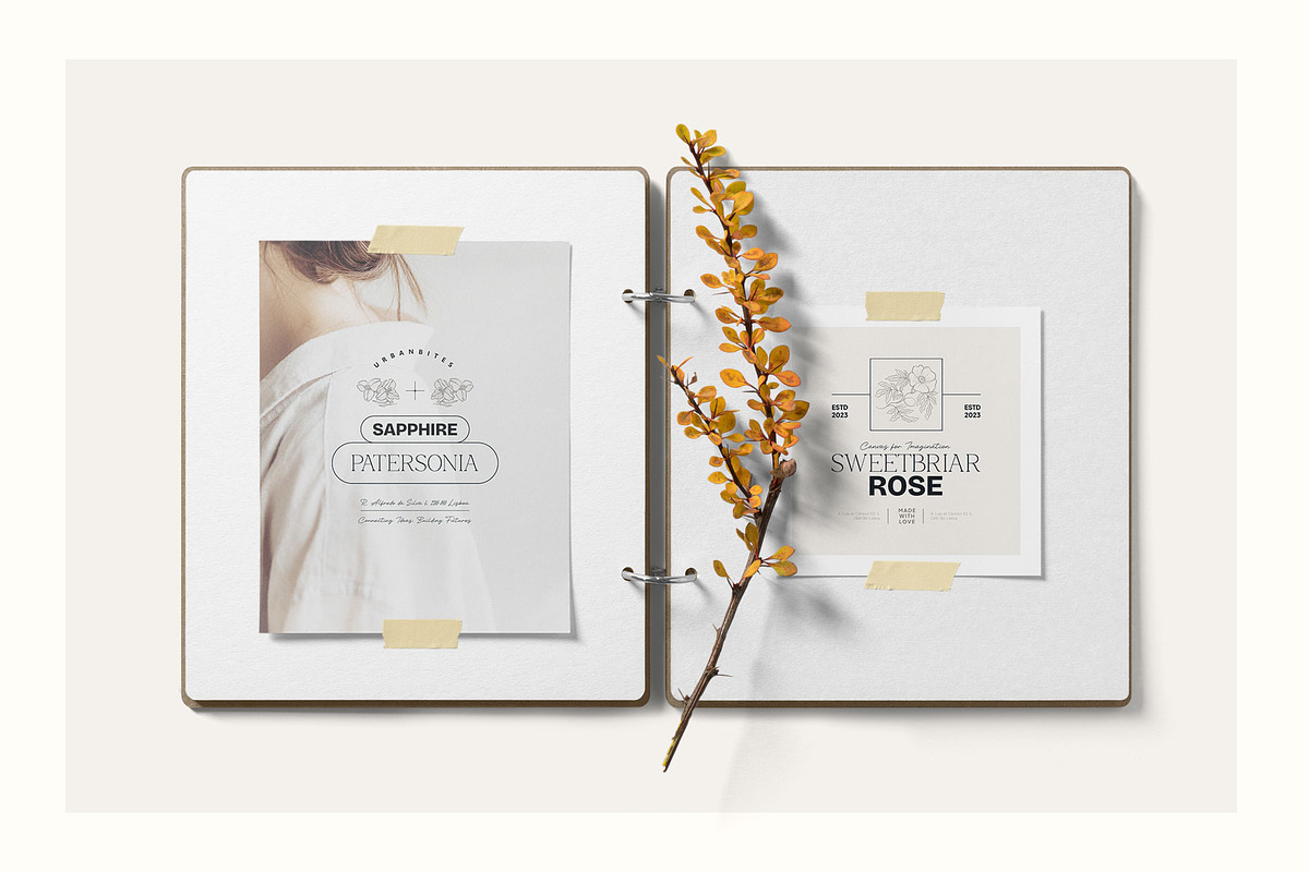 Elegant Floral | Logo Kit, a Branding & Logo Template by KetteCreate (Photo 13 of 23)