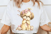 Whimsical Easter Dogs Clipart, an Illustration by designcity5 (Thumbnail 3 of 5)
