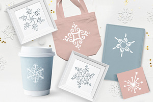 Christmas Snowflake Dingbats