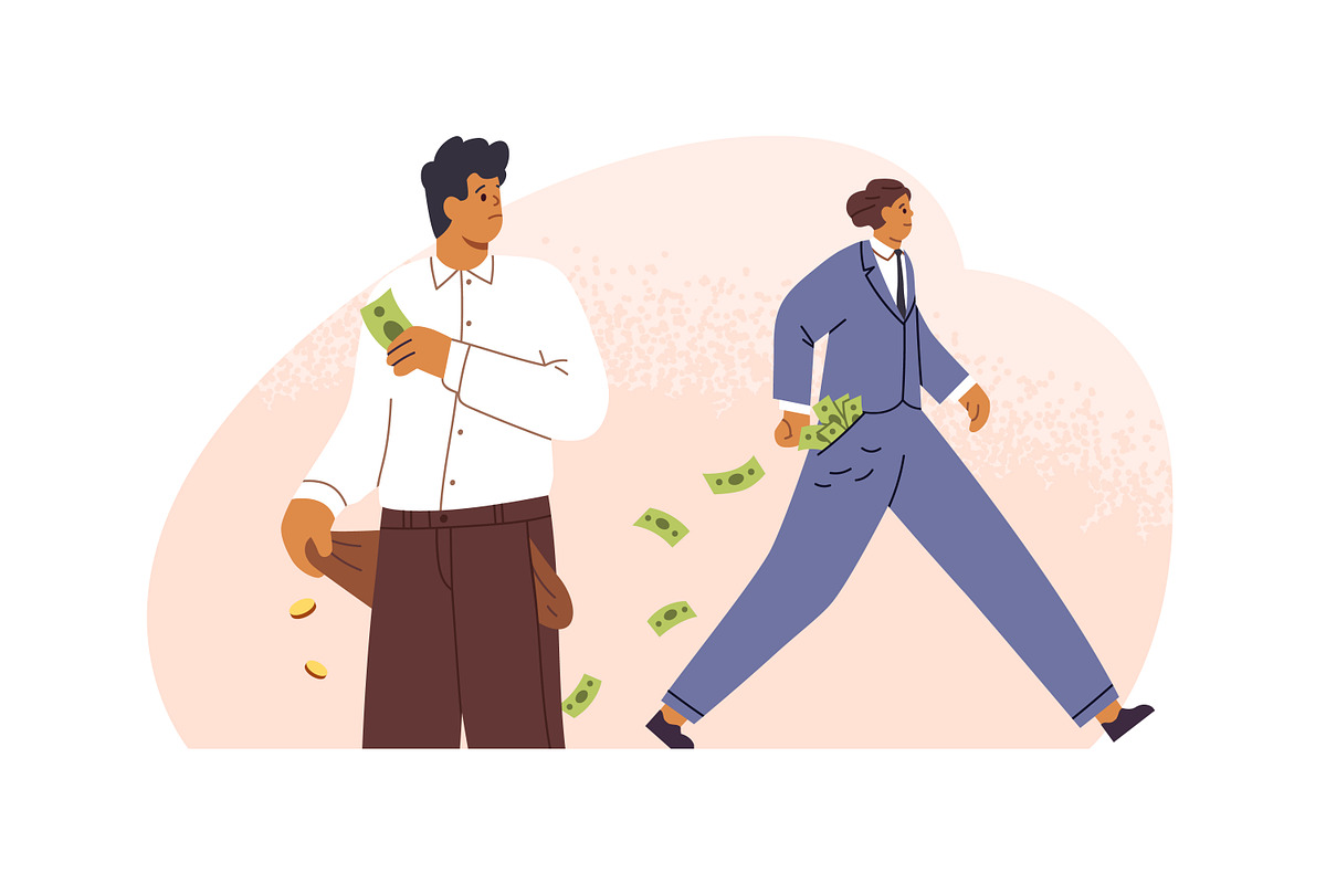 Different salary levels concept set, a Finance Illustration by Good Studio (Photo 5 of 6)