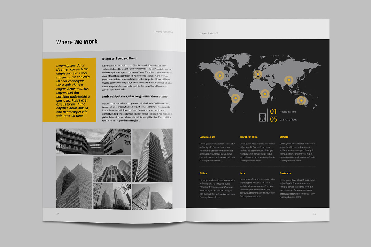 Kreatype Company Profile, a Brochure Template by Kreatype Studio (Photo 7 of 14)