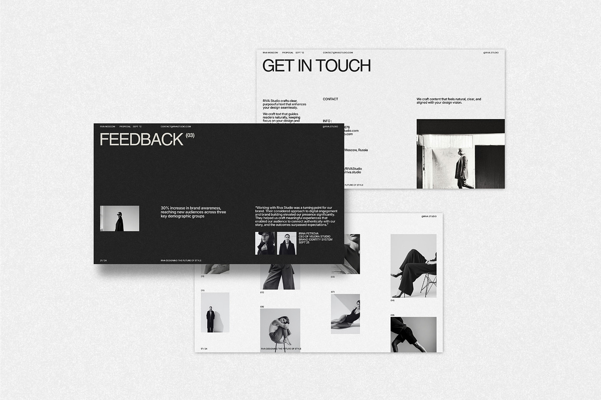 Modern Brand Strategy Proposal Deck, a Presentation Template by Prapti Design (Photo 4 of 10)