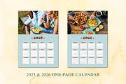2025 CALENDAR CANVA TEMPLATE, a Stationery Template by The Little Lily Studio (Thumbnail 2 of 5)