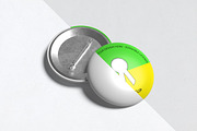 Realistic Pin Button Badge Mockup, a Bottom Mockup by Graphic Deal (Thumbnail 3 of 8)