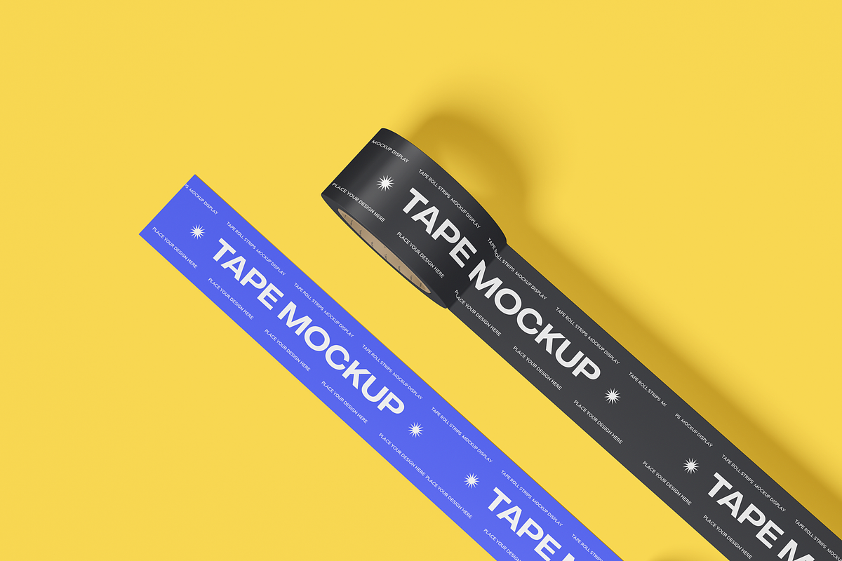 Duct Tape Mockup, a Household Mockup by DSNA Mockup (Photo 4 of 6)