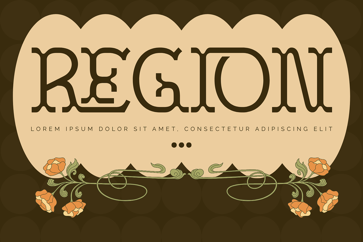 ACROSS OCEANS - DISPLAY SERIF FONT, a Serif Font by 177Studio (Photo 2 of 8)