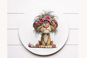 Whimsical Easter Animals clipart, an Illustration by Designworld (Thumbnail 10 of 10)