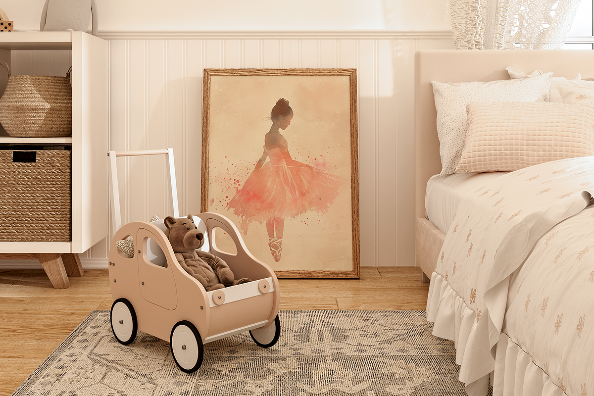Kids Room Vintage Nursery Prints, a Background Graphic by Kristina&Co (Photo 7 of 10)