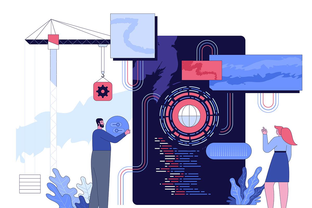 Development and software programming, a Technology Illustration by IcoMaker (Photo 8 of 10)