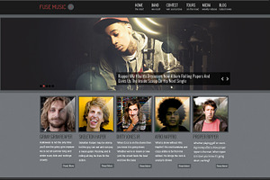 Fuse Music Wordpress Theme