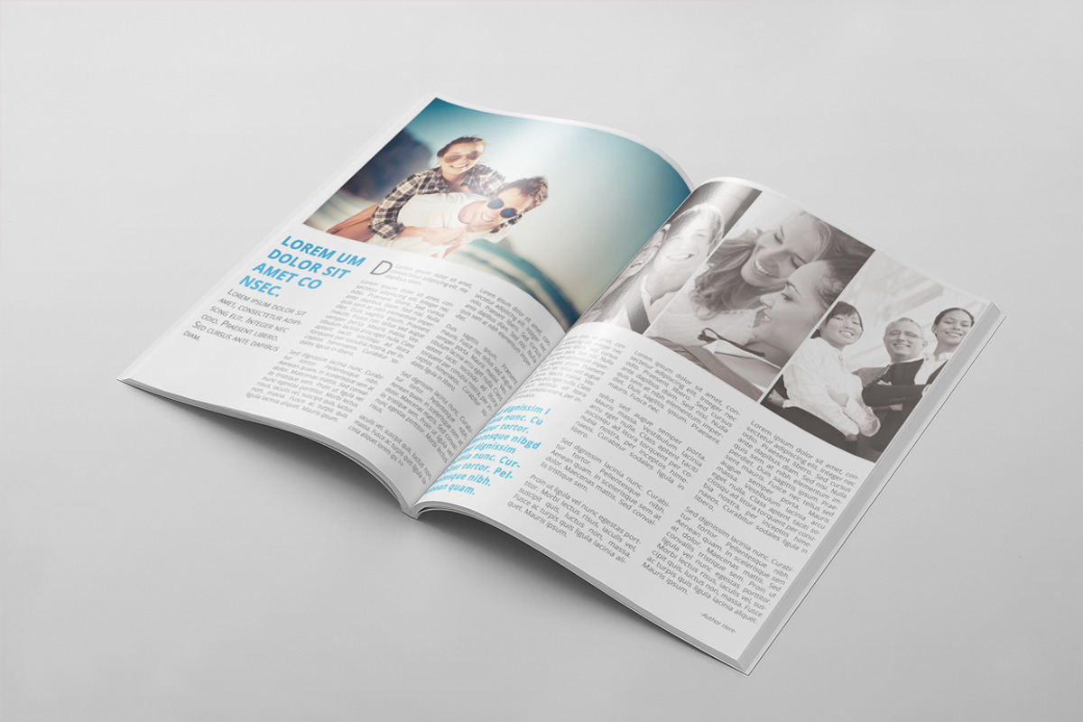 Magazine Template 13, a Magazine Template by pmvch (Photo 6 of 9)