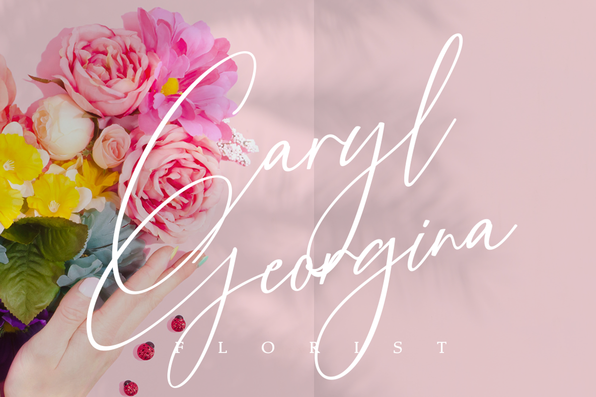 Middleburg Handwriting Font, a Handwritten Font by Mayofont (Photo 3 of 8)
