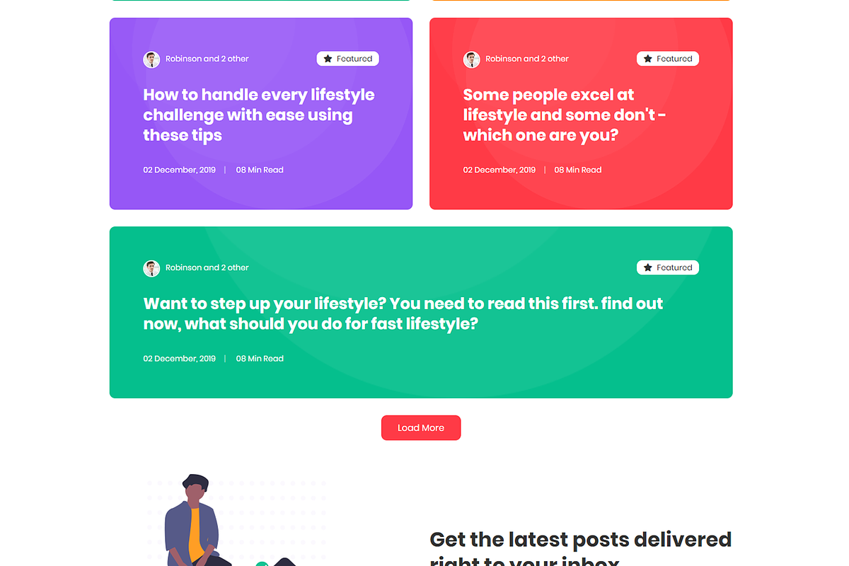 Churel - Responsive HTML Template, a Bootstrap Template by Themeix (Photo 4 of 4)
