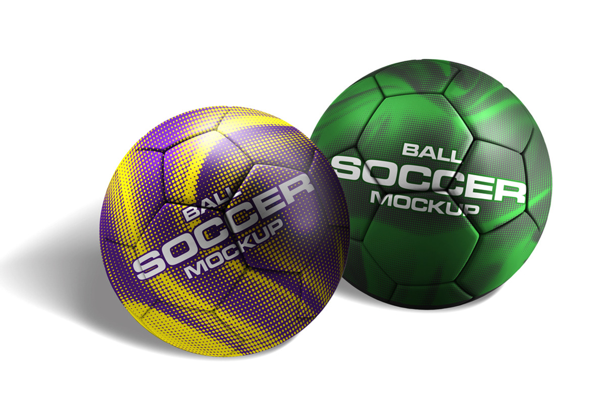 Soccer Ball Mockup, a Product Mockup by Jiwstudio (Photo 5 of 5)