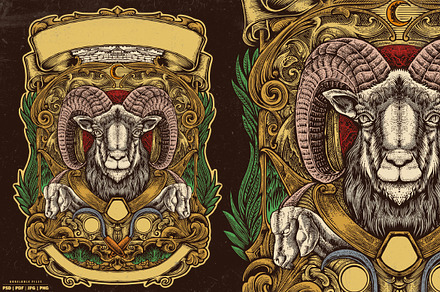 Goat Illustration