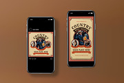 Country Music Flyer Set, a Flyer Template by graphicook (Thumbnail 3 of 3)