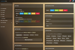 Lumino Pro: Bootstrap Admin Template