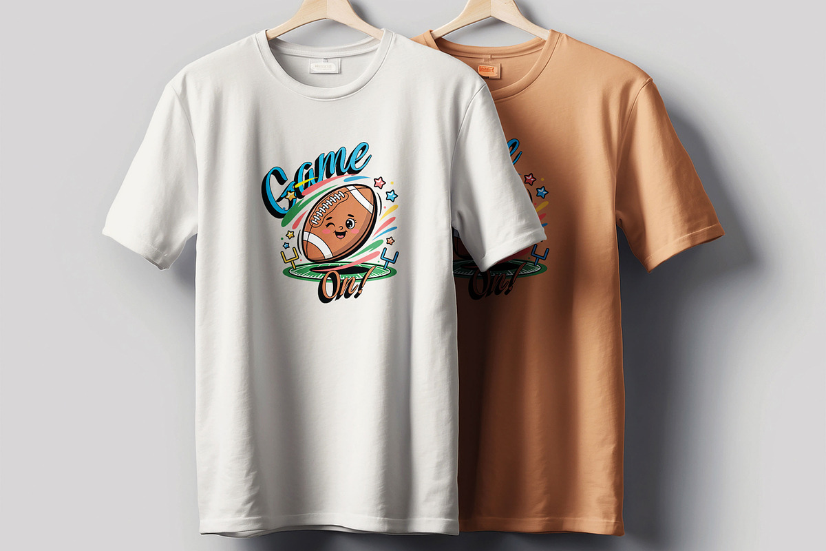 Game On T Shirt Design Layout, a Stationery Template by MightyDesign (Photo 3 of 6)