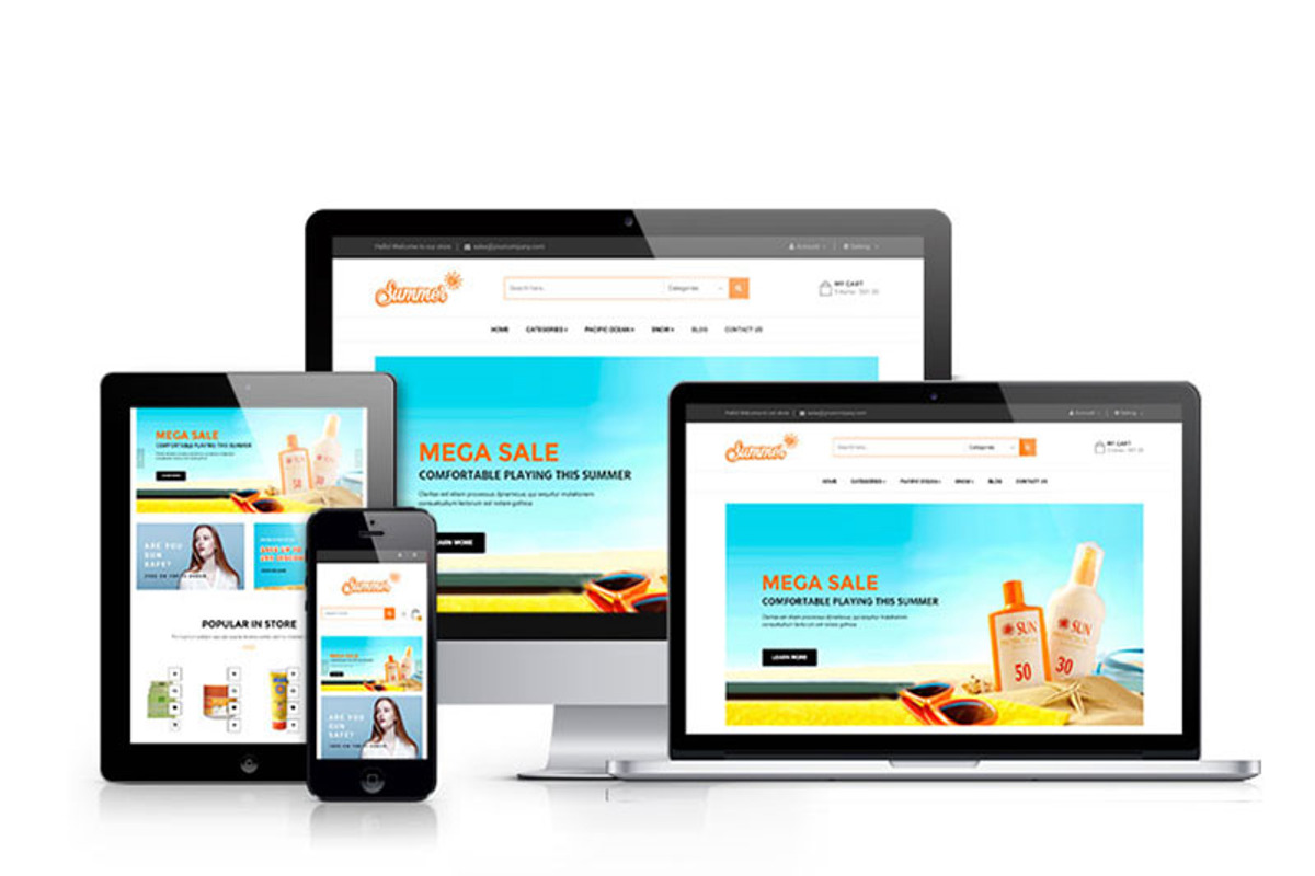 Ap Suncreen Prestashop Theme, a Websites & App Template by apollotheme (Photo 1 of 4)