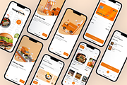 Hungry Hub - Food App UI Kit, an UI Kit Template by Digibulbo (Thumbnail 6 of 8)