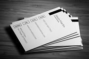 Minimal Business Card, a Business Card Template by bouncy (Thumbnail 1 of 4)