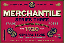 Merchantile | Bold Wide Sans
