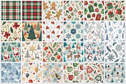Holidays & Seasons Seamless Patterns, a Pattern Graphic by Palleon (Thumbnail 2 of 5)