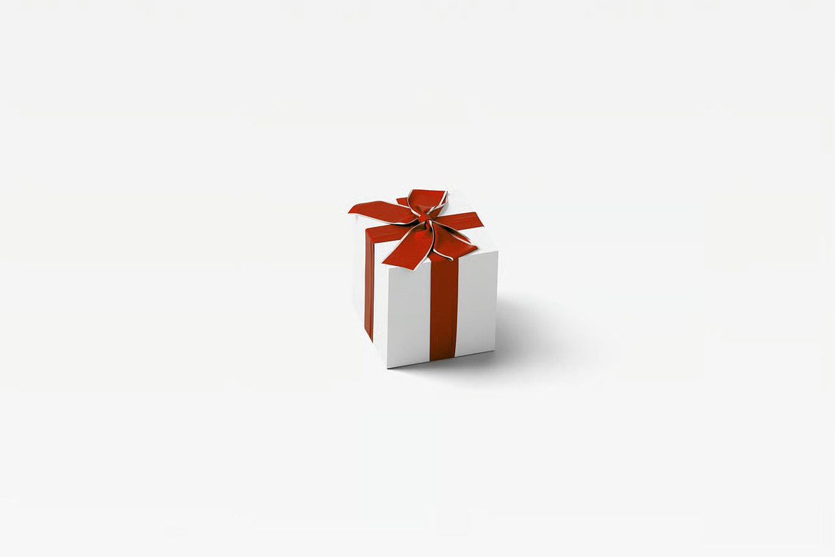 High Quality Gift Box Mockup, a Packaging Mockup by zpackcreative (Photo 2 of 8)